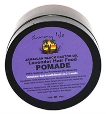 Sunny Isle Lavender Jamaican Black Castor Oil Hair Food Pomade 4 oz
