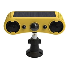 Solar Outdoor-Indoor Motion Sensor Alarm - Loud Noise Maker! 13 Sou... Fast Ship