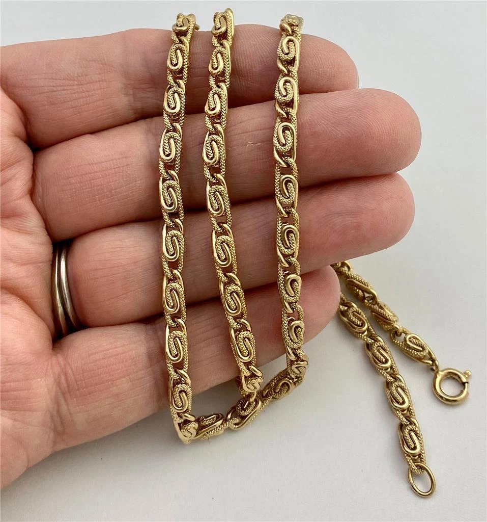 Snail gold chain deals