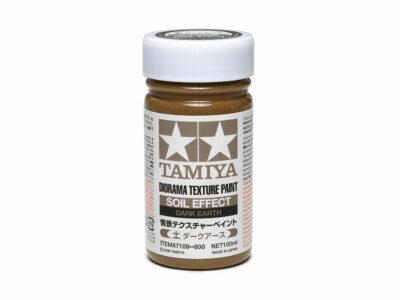 Tamiya DIORAMA TEXTURE PAINT (SOIL EFFECT, DARK EARTH) 87109