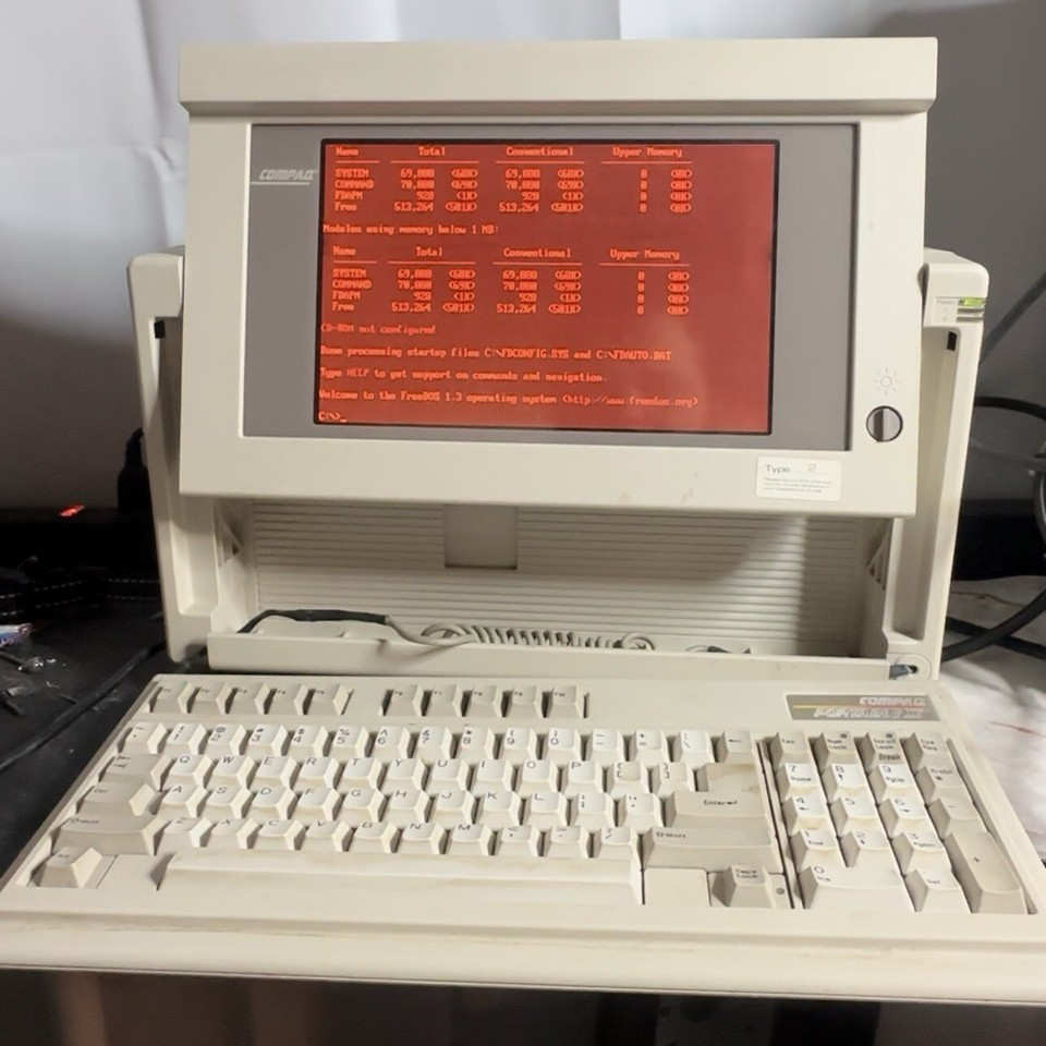 Compaq Portable III (Working Model) | eBay