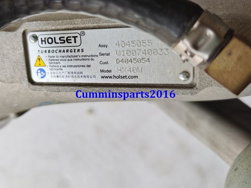 NEW HOLSET HX40W 4045054 4045055 4045570 CUMMINS ISLe 8.9L