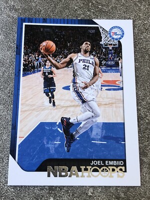 2018-19 Panini NBA Hoops Joel Embiid #166