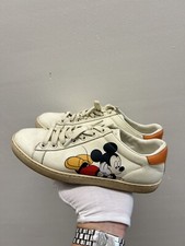 Gucci Disney Mickey Mouse Ace Tenis 35 EU 5 EE. UU. Zapato Jordaan Skate Tenis