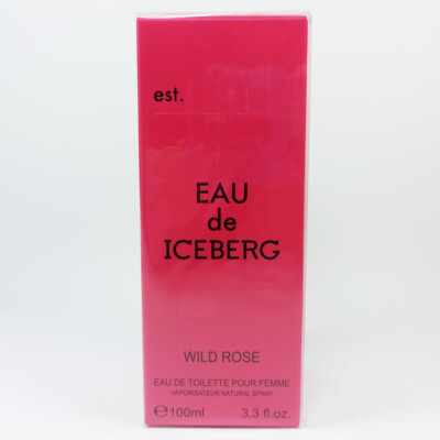 Eau De Iceberg Wild Rose Eau De Toilette Pour Femme 100 ml Damenduft 1021