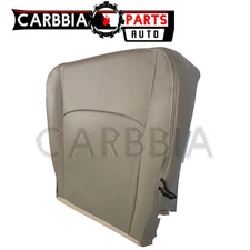 For 2009-2012 Dodge Ram 2500 3500 Laramie - Driver Bottom Leather Seat Cover Tan