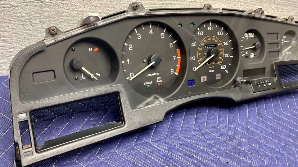 89-92 Supra *7MGE CERO KILOMETRAJE CALIBRE CLÚSTER* Mk3 OEM automático no turbo 86,5 Foto 3 de 4