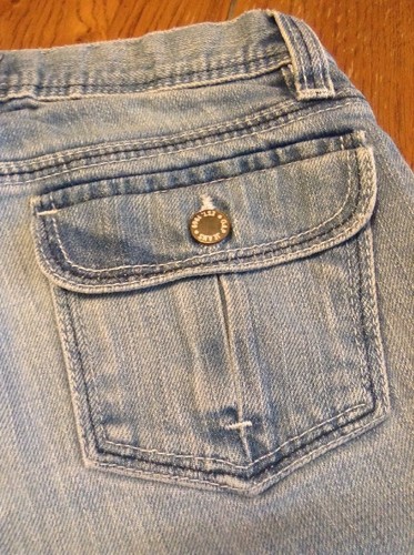 Girl's Gap Embellished Flared Jeans Size 8 - Picture 8 of 9