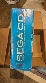 Sega CD Model 2 System Console w/ Box & Genesis Model 2 16-Bit Genesis Tested