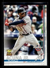 2019 Topps Opening Day #51 Ronald Acuna Rookie Cup  Atlanta Braves