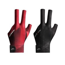 2 PCS Breathable Billiard Pool Gloves, Spandex Snooker Billiard Left Hand Thr...