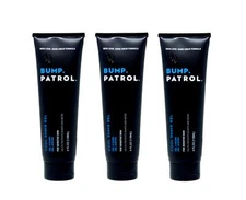 Bump Patrol Cool Shave Gel with Menthol for Sensitive Skin (4 oz) - 3 Pack