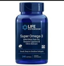 Life Extension Super Omega-3 240 Sgels