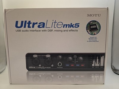 MOTU UltraLite-mk5 40 Channel USB Audio Interface
