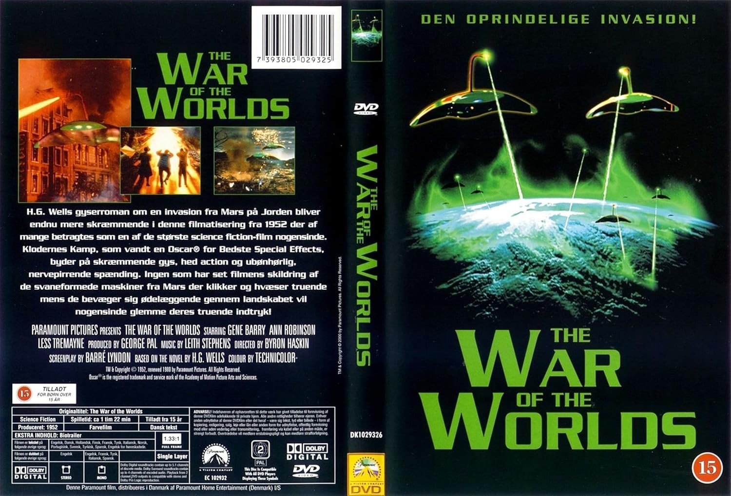 War Of The Worlds (DVD) **NEW**