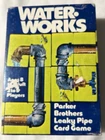 1976 Parker Brothers Water Works Leaky Pipe Card Game Vintage nearly complete