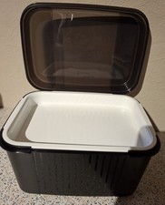 ❤️ Tupperware Schatzkiste / Schatztruhe Schwarz 7,3 L mit Einsatz