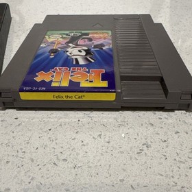 Felix The Cat Nintendo NES Game Cartridge With Original Dust Sleeve Tested Works