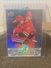 2025-26 Upper Deck Series 1 - Compadres Sebastian Aho, Andrei Svechnikov #CM-9