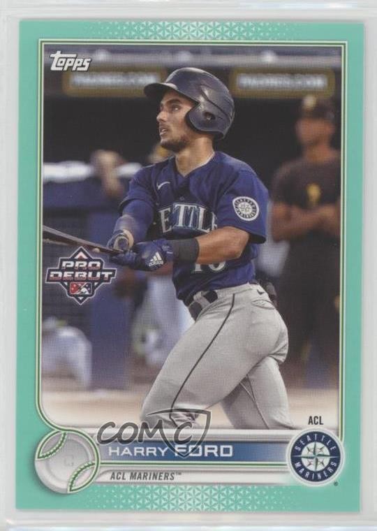 2022 Topps Pro Debut Aqua 3/75 Harry Ford #PD-179 0r2f