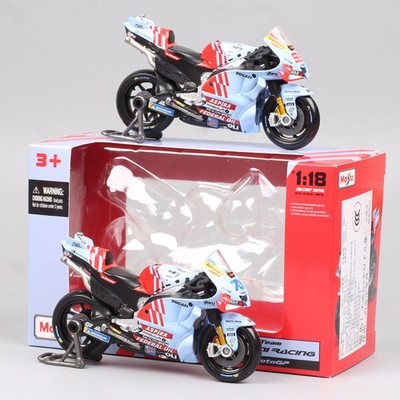 1/18 Maisto Gresini Racing 2024 #73 Alex Marc Marquez #93 Model