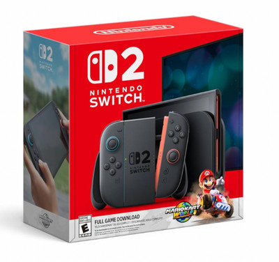 Nintendo Switch 2 Konsole mit Mario Kart World + Legend of Heroes + Brandneu