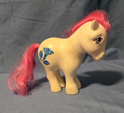 Rare My Little Pony Blue Morning Glory Gen 1 Mail Order Birthday Flower 1982 HTF
