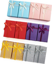 Best 12 Pack Small Jewelry Gift Boxes Set Empty for Earrings Rings, Necklaces