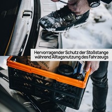 Ladekantenschutz für Opel Crossland X I (P17 | P2QO) 2017- Schwarz Silber