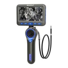4-Way 360° Articulating Borescope Industrial Endoscope Inspection Camera 5-inch