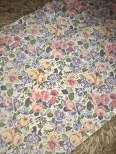 Laura Ashley Sycamore Quartet 83”x17.5” Floral Window (1) Valance Cottage Core