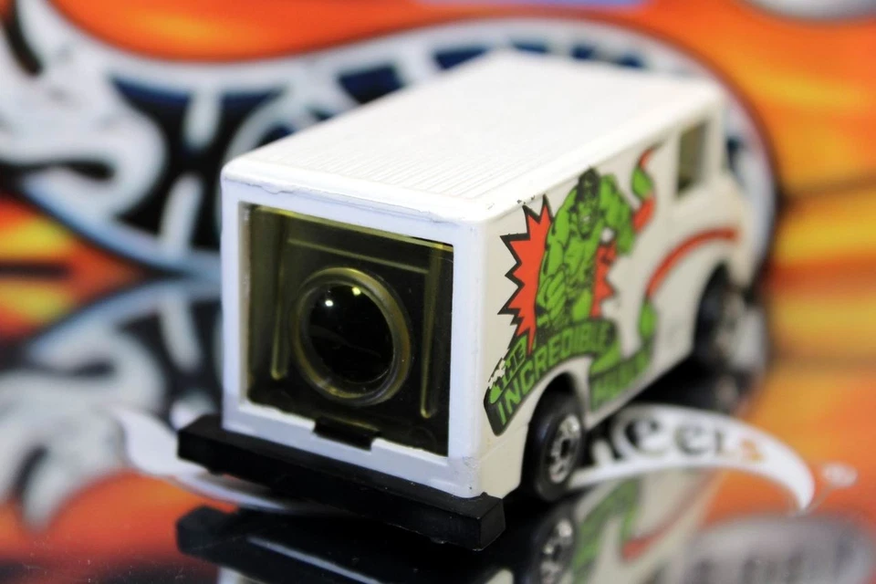 Hot Wheels Scene Machines 1979 The Incredible Hulk furgoneta de reparto Foto 3 de 4