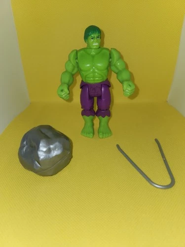 Vintage 1993 Toybiz Marvel Super Heroes Incredible Hulk Figure Crushing Arm 4809