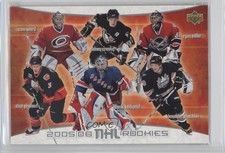 2005 Upper Deck 2005-06 NHL Rookies Jumbo Cam Ward Sidney Crosby Ryan Miller 8tn