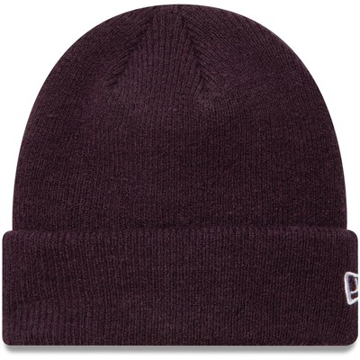 New Era Unisex Plain Cuffed Beanie Small Logo Mütze Cold Warm Weather - Schwarz