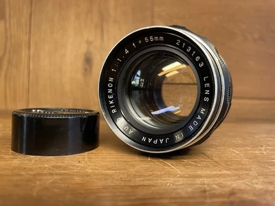 Rikenon 55mm f/1.7 単焦点レンズ Ricoh 55mm Focal Camera Lenses for sale - eBay