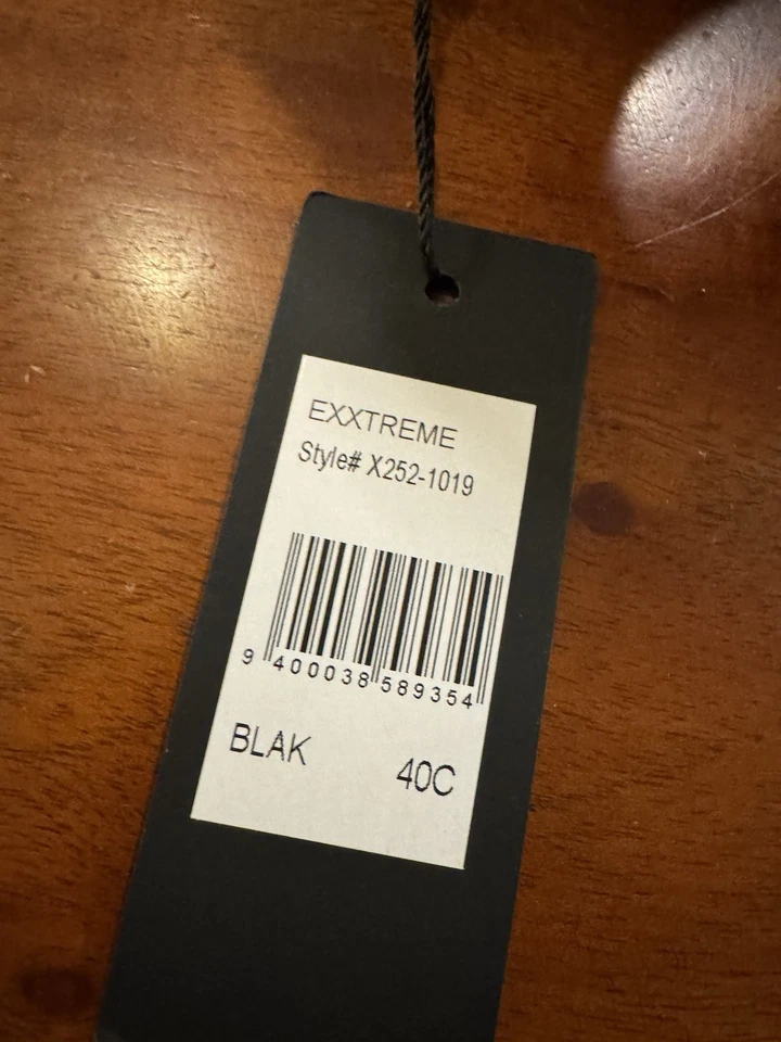 Sujetador push up Fredericks Of Hollywood negro Hollywood Exxtreme 40C - NUEVO Foto 2 de 4