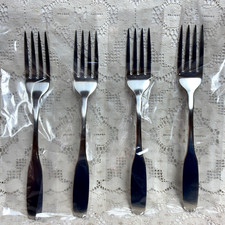 Oneida Paul Revere Dinner Forks 7 1/4" Stainless 18/8 Brand New Satin Set 4