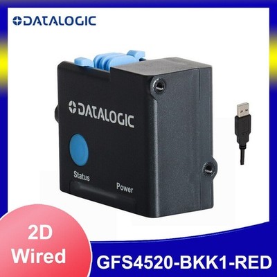 Datalogic Gryphon GFS4520-BKK1-RED Fixed Mount USB 2D Barcode Scanner with Cable