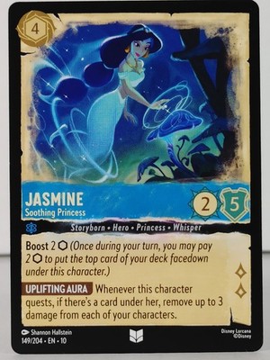 Jasmine - Soothing Princess - LORCANA - Whispers in the Well - 149/204 - singles