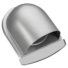 Griglia presa aria scarico 4" esterno parete bocchetta acciaio con rete