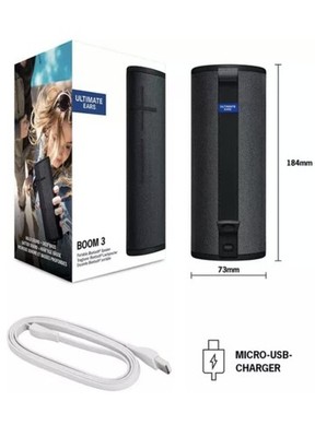 【防水】ULTIMATE EARS BOOM3 黒 【正規品】 Amazon.com: Ultimate Ears Boom 3 Wireless Bluetooth Speaker