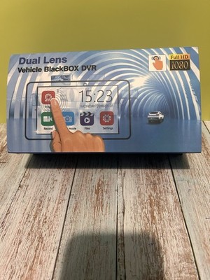 FULL HD 1080 DUAL LENS 170 GRAD WEITWINKEL FAHRZEUG BLACKBOX DVR (BRANDNEU)