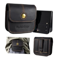 Flip Phone Holster for Motorola Razr, Samsung Z Flip 5/4/3 Series, Black 