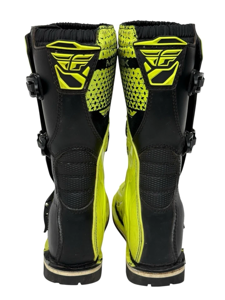 Fly Racing Maverik Adulto Motocross Enduro Botas Alta Visibilidad Amarillo/Negro Hombre’s 6 Foto 4 de 4