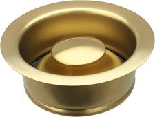 Kitchen Sink Brass Gold Finish Garbage Disposal Flange Stopper, One Size Disposa