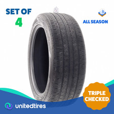 Set Of 4 Used 28545r22 Hankook Dynapro Ht 114h - 5.532 Set Of 4 Used 28545r22 Hankook Dynapro Ht 114h - 5.532