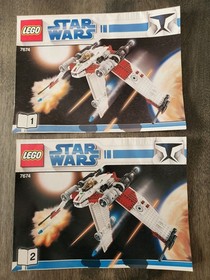 LEGO Star Wars: V-19 Torrent (7674) w/ Minifig & Instruction Manual