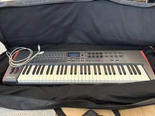 Novation Impulse 61 MIDI Keyboard Controller USB Tested w/ Carry Bag & Cable