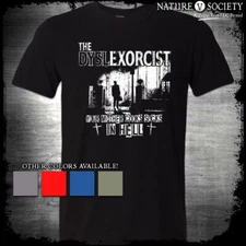 Dyslexorcist Funny Exorcist Shirt Halloween Retro Scary Movie Quote Cult Classic